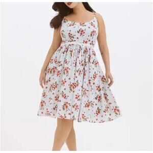 Torrid Retro Chic Swing Dress Size 0 Preowned